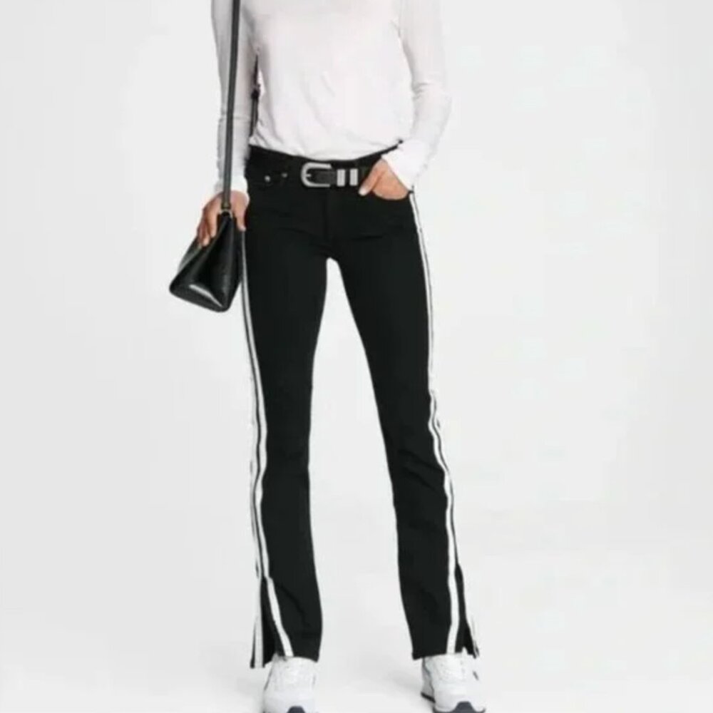 NWT Rag and Bone Cate Mid Rise Flair Jeans